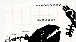 Size comparison Trevor Henderson Part 1 [upl. by Yentroc]