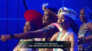 Joyous Celebration amp Psalmist Sefako  Re Batho Ba Moya Official Video Live At The Durban  2024 [upl. by Enneiviv]