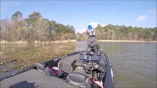 Lake Eufaula ABA solo Day 2 March 5th 2022 Top 20 finish BassFishing [upl. by Dorcia]