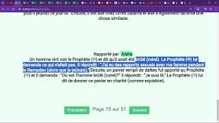 Lecture des hadiths de Aïcha chez Bukhari partie 3 [upl. by Boynton]