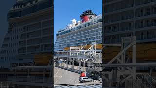 Civitavecchia Port Disney Cruise Rome [upl. by Waters208]