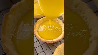 Prepare  Keto Lemon 🍋 Tart [upl. by Shirk]