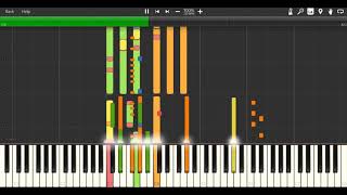 Henrys Season 4 Theme On Synthesia Sudrian Afro [upl. by Shalne]