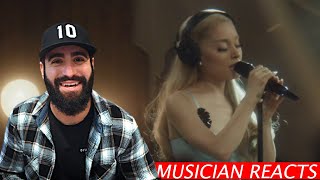 Ariana Grande  Tattooed Heart Live from London  Musicians Reaction [upl. by Hutchings]