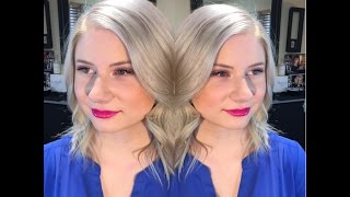 Olaplex Blonde Violet Ice HighlightsColor Correction Tutorial [upl. by Brunelle484]