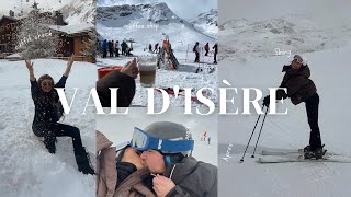 SKI TRIP VLOG  VAL D’ISERE  COME SKIING WITH ME  LAUREN CROWE [upl. by Ros]