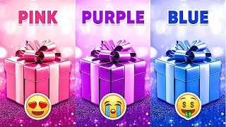 Choose Your Gift  Pink Purple or Blue 💗💜💙  How Lucky Are You 😱 chooseyourgift [upl. by Aggri]