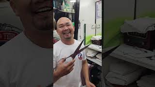 Angeles CityWalking Street Best Barber [upl. by Sitruc783]