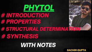 PHYTOL ll DITERPINOIDS ll TERPINOIDS ll NOTES ll ALL TOPICS ll thelivingchemistry4918 [upl. by Haikan908]