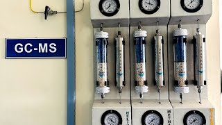 Gas Chromatography Demonstration  GCMS  Gas Chromatography Mass Spectrometry  Chromatography [upl. by Yoj]