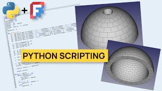 Learn to code in Freecad by modeling this stunning parametric Dome  Python scripting Tutorial [upl. by Airotkiv]