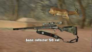 Muzzleloader Hunting in Africa  One shot kill [upl. by Seilenna430]