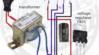 كيفية تحويل 220V AC إلى 5V DC بتفاصيل How to convert 220V Ac to 5V DC [upl. by Eeleimaj973]