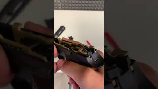 Easy disassembly of the Sig Sauer P320 gun practicalshooting gunpistol [upl. by Eerahs]