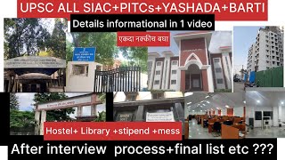 UPSC PRE IAS Training centre SIACYASHADABARTI All details information [upl. by Enidanreb]