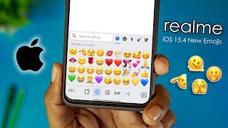 Get iOS 154 New emojis on Realme and Oppo Phone [upl. by Alexandro]