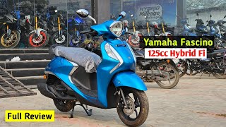 Yamaha Fascino 125 Hybrid 2024  Fascino Standard Model Review 💥 [upl. by Ailey]