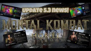 Mortal Kombat Mobile  Update 53 News  Features Characters Towers Friendships Kombat Pass  MK [upl. by Nolla]