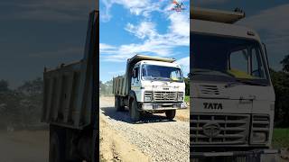 TATA DAMPER HORN VIDEO 🚜💥💯jcbdampertractor [upl. by Parris244]