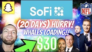 SOFI STOCK WHALES 🐳 ARE LOADING🔥🔥 20 DAYS FROM EARNINGS THIS IS WHAT YOU NEED TO KNOW [upl. by Clova]