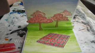 Blossom Picnic  Pop Up Drawingwmv [upl. by Delaine385]