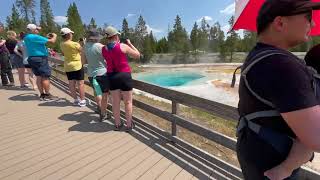 Yellowstone National Park  Old Faithful Bisons The Grand Prismatic Pond and more [upl. by Michel792]