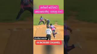 අස්සේ බෝලට කොහොමද ගහපු පාර slccricket cricketleague crickettournament panadura iplcricket slp [upl. by Bernt]