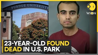 Second IndianAmerican Purdue University student found dead in US  LAtest English News  WION [upl. by Imaj722]