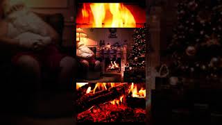 Santa Fell Asleep by the Tree 🎅🔥 Relaxing Christmas Ambience Wake Him Up [upl. by Surat521]