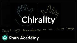 Introduction to chirality  Stereochemistry  Organic chemistry  Khan Academy [upl. by Etnoed59]