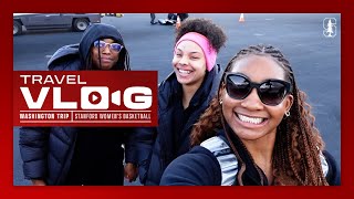 Stanford Womens Basketball Travel Vlog  Washington Road Trip [upl. by Onahpets]