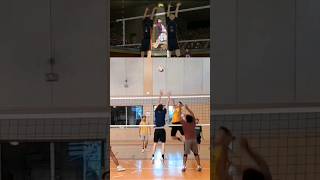 Haikyuu In Real Life  Just One Block Tsukishima Blocks Ushijima volleyball haikyuu haikyuuedit [upl. by Siger541]