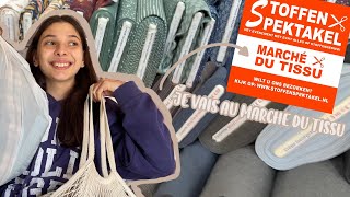 Vlog3  Le marché du tissu et haul tissu [upl. by Igenia]