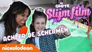 BACKSTAGE bij DE GROTE SLIJMFILM met BIBI  Nickelodeon Special  Nickelodeon Nederlands [upl. by Armalla292]