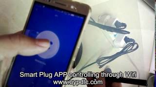 Smart Plug APP Wifi controlling OYPDLC [upl. by Gensmer779]