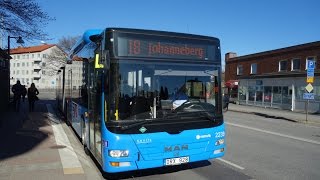 No 18 Bus Ride in Gothenburg  2017 [upl. by Ogata]