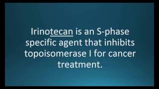 How to pronounce irinotecan Camptosar Memorizing Pharmacology Video Flashcard [upl. by Karim103]