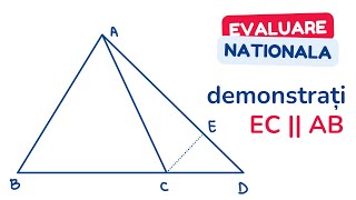 Asemanarea triunghiurilor 3  recapitulare Evaluare Nationala 2024 [upl. by Kristal]
