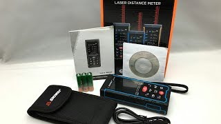 Meteran Laser SNDWAY SWS100 Rangefinder  Laser Distance Meter [upl. by Norraa298]