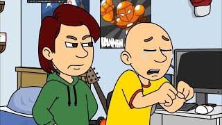 Caillou Gets Grounded On Thanksgiving [upl. by Nellek]