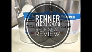 Renner 1374 self seal review [upl. by Felizio]