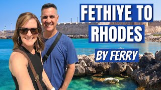 Turkiye to Greece by Ferry Your Ultimate Ferry Guide from Fethiye to Rhodes [upl. by Hailey]