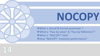 What is NOCOPY Hint  Oracle Pass by reference amp Pass by Value  Will NOCOPY improve performance [upl. by Joash]