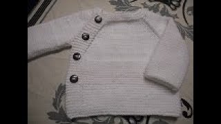 tuto tricot brassière naissance raglan [upl. by Slaughter369]