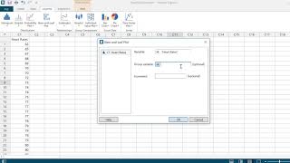 Stem and Leaf Plot in Minitab Express [upl. by Avle]