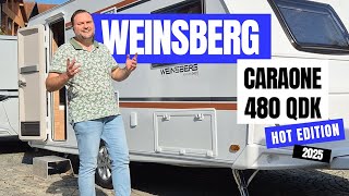 Weinsberg CaraOne 480 QDK Edition HOT  2025 [upl. by Purvis]