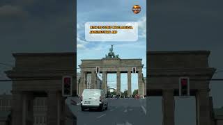 Brandenburg Gate Berlin shorts travel brandenburggate [upl. by Yzzik]