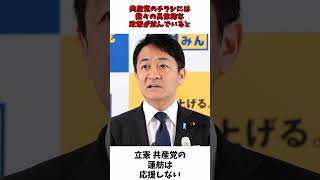 都知事選 立憲共産党 蓮舫氏は応援しない  国民民主党玉木代表 会見 [upl. by Llehcim678]