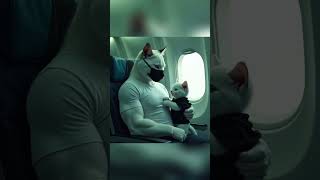 Airplane exposed to radiation☢️ cat catlover [upl. by Shewmaker442]