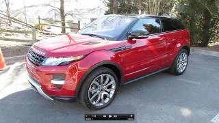 2012 Range Rover Evoque Coupe Pure Plus Dynamic Start Up Exhaust and In Depth Tour [upl. by Otreblon]